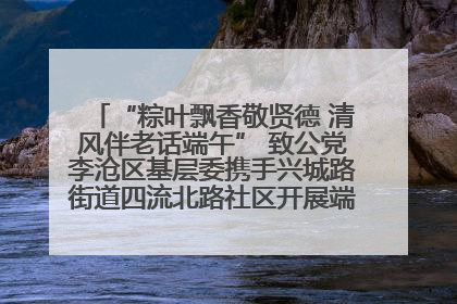 “粽叶飘香敬贤德 清风伴老话端午” 致公党李沧区基层委携手兴城路街道四流北路社区开展端午节主题活动