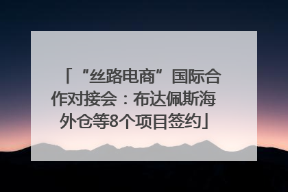 “丝路电商”国际合作对接会：布达佩斯海外仓等8个项目签约