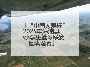 “中国人寿杯”2025年漳浦县中小学生篮球联赛圆满落幕