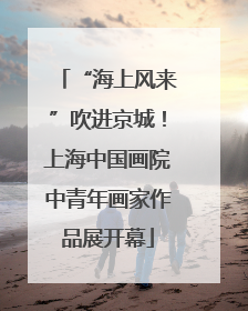 “海上风来”吹进京城！上海中国画院中青年画家作品展开幕