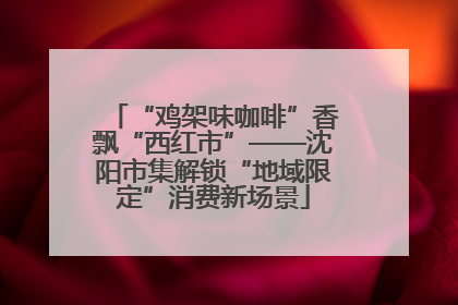 “鸡架味咖啡”香飘“西红市”——沈阳市集解锁“地域限定”消费新场景