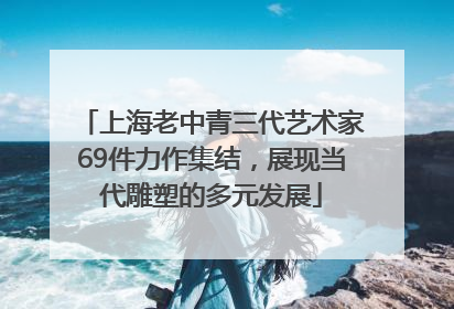 上海老中青三代艺术家69件力作集结，展现当代雕塑的多元发展