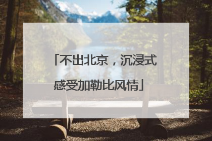 不出北京，沉浸式感受加勒比风情