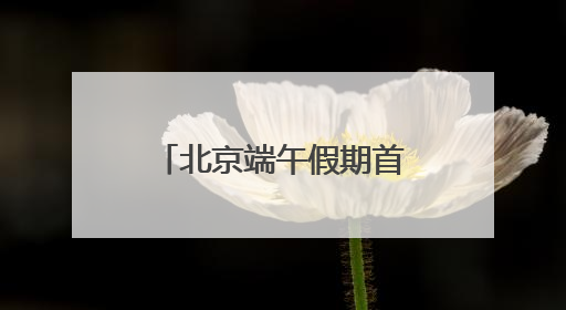 北京端午假期首日31.67万游客雨中漫步游园