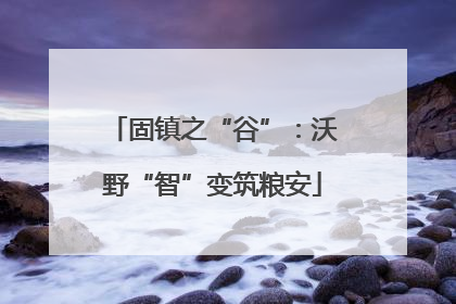 固镇之“谷”：沃野“智”变筑粮安