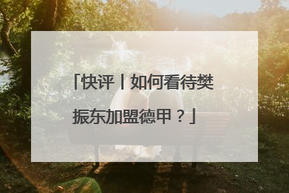 快评丨如何看待樊振东加盟德甲？