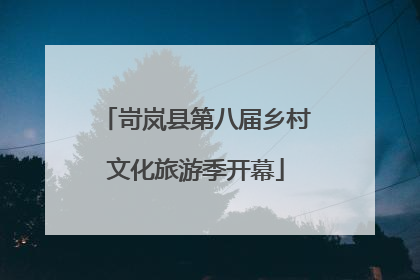 岢岚县第八届乡村文化旅游季开幕