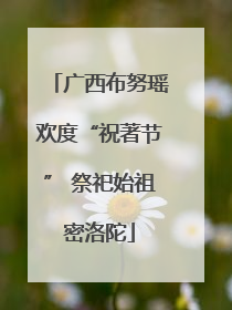 广西布努瑶欢度“祝著节” 祭祀始祖密洛陀