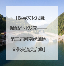 探寻文化根脉 赋能产业发展——第二届河南起源地文化交流会启幕