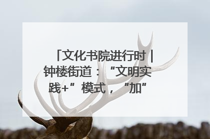 文化书院进行时｜钟楼街道：“文明实践+”模式，“加”出百姓幸福感