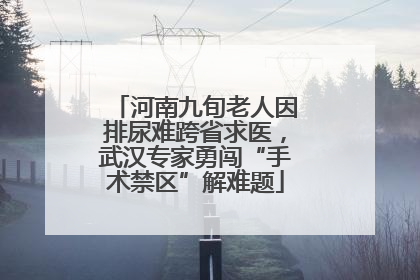 河南九旬老人因排尿难跨省求医，武汉专家勇闯“手术禁区”解难题