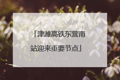 津潍高铁东营南站迎来重要节点