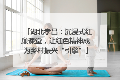 湖北孝昌：沉浸式红廉课堂，让红色精神成为乡村振兴“引擎”