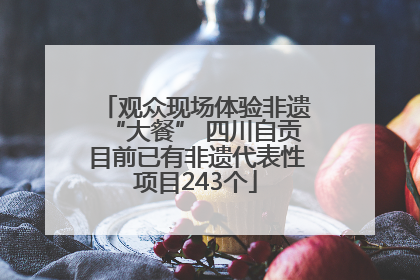 观众现场体验非遗“大餐” 四川自贡目前已有非遗代表性项目243个