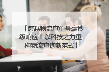 跨越物流查单号毫秒级响应！以科技之力重构物流查询新范式