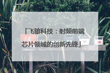 飞骧科技：射频前端芯片领域的创新先锋