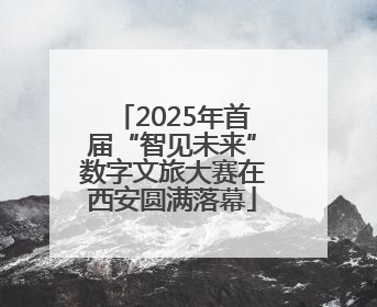 2025年首届“智见未来”数字文旅大赛在西安圆满落幕