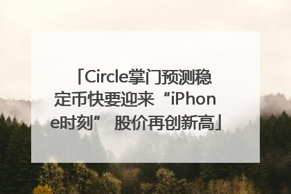 Circle掌门预测稳定币快要迎来“iPhone时刻” 股价再创新高
