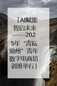 AI赋能 智启未来——2025年“青耘锦州”青年数字电商培训班举行
