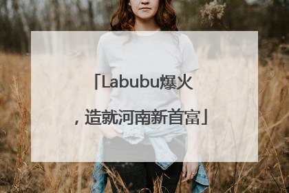 Labubu爆火，造就河南新首富